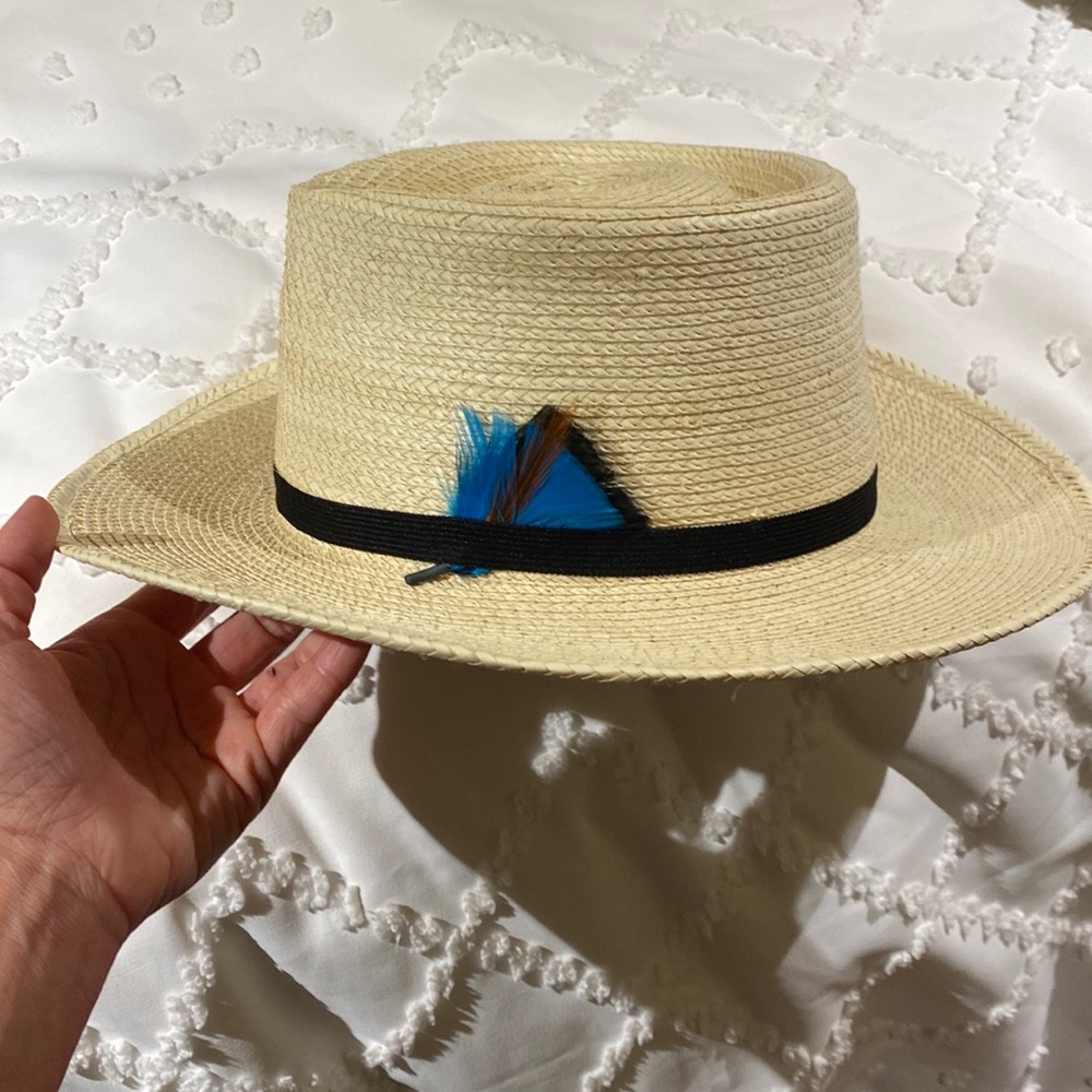Palm leaf hat